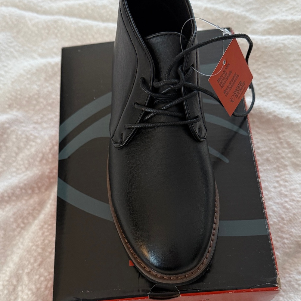 Deer Stags Black Chukka Boots
